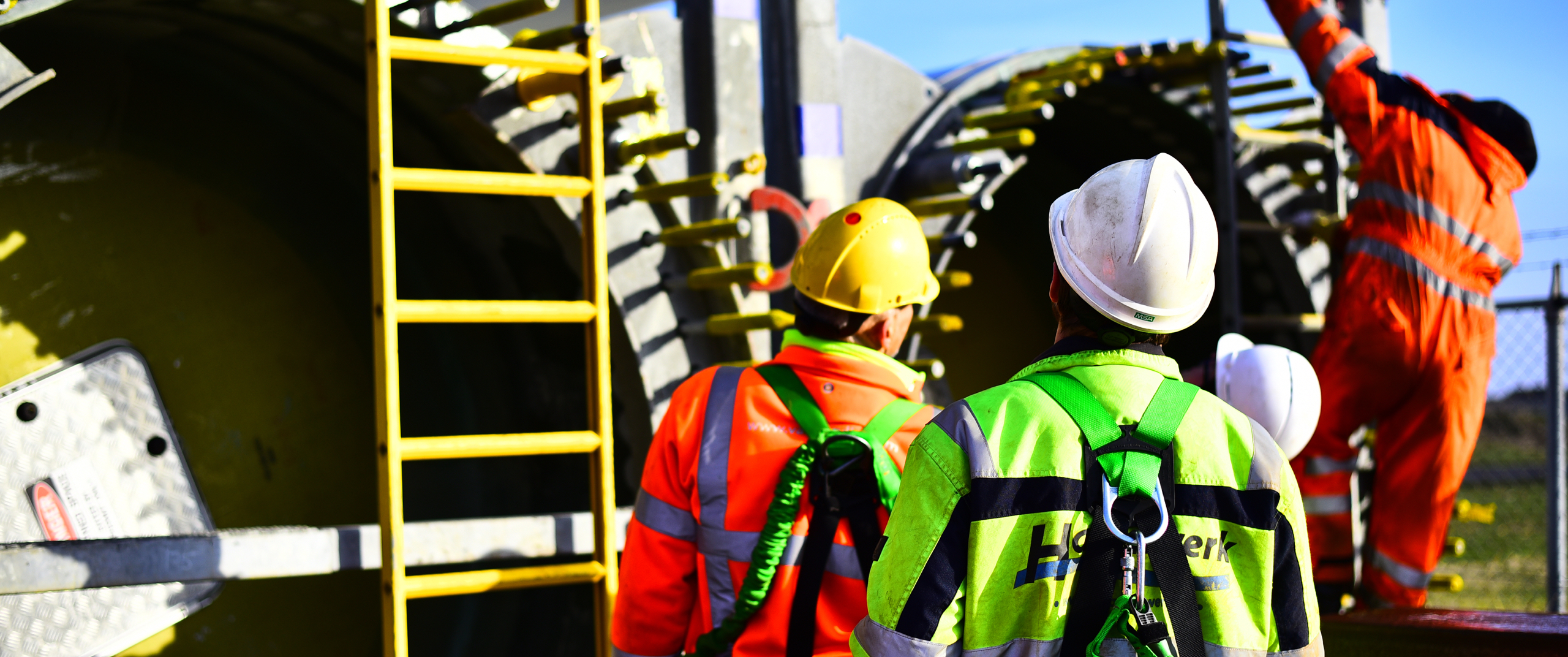 Havenwerk constructie windturbine